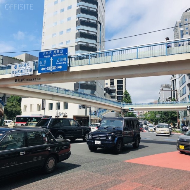 VORT恵比寿Ⅱ ビル前面道路