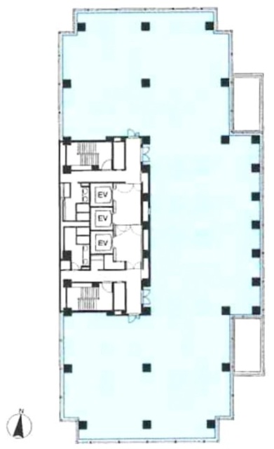 NMF青山一丁目ビル6F 間取り図