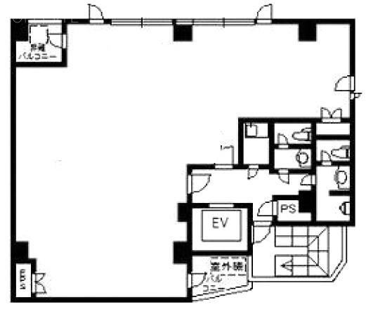 東邦沢口ビル3F 間取り図