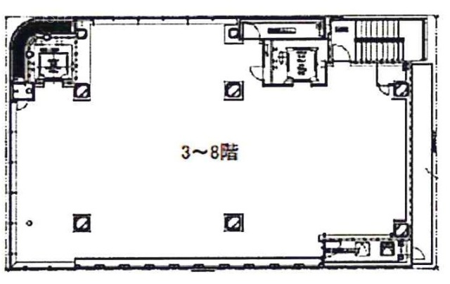 ヒューリックG10(ジーテン)ビル10F 間取り図