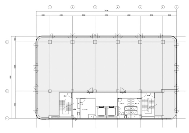 江戸見坂森ビル5F 間取り図