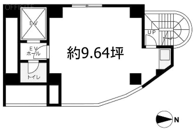 バルビゾン64ビル6F 間取り図