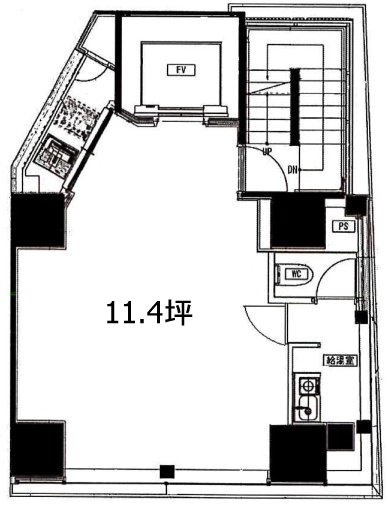 ミナミアオヤマ エムアンドエムビル10F 間取り図
