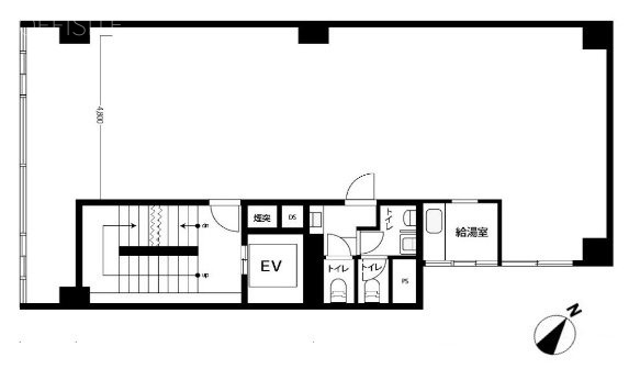 belle汐留2F 間取り図