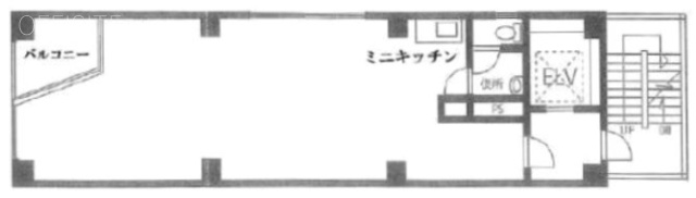 美濃松ビル5F 間取り図