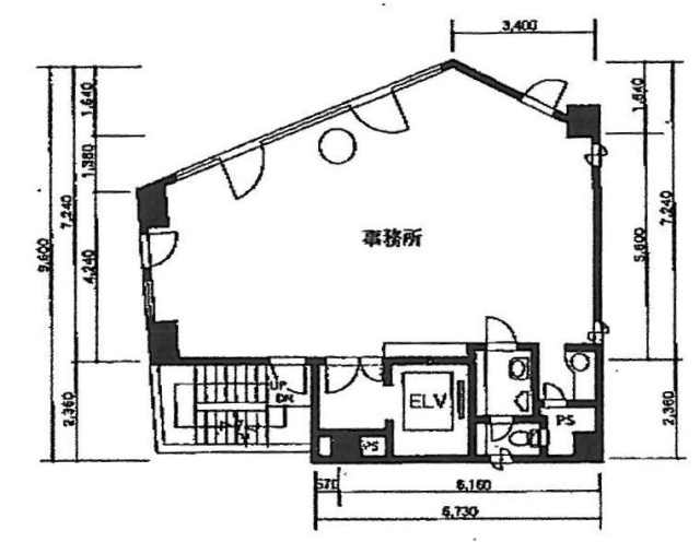 アーバン1543F 間取り図