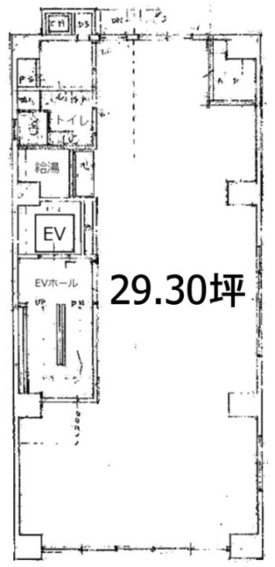 全農薬ビル1F 間取り図