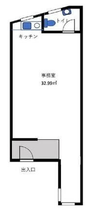 田中ビル3F 間取り図