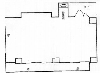 赤松ビル304 間取り図