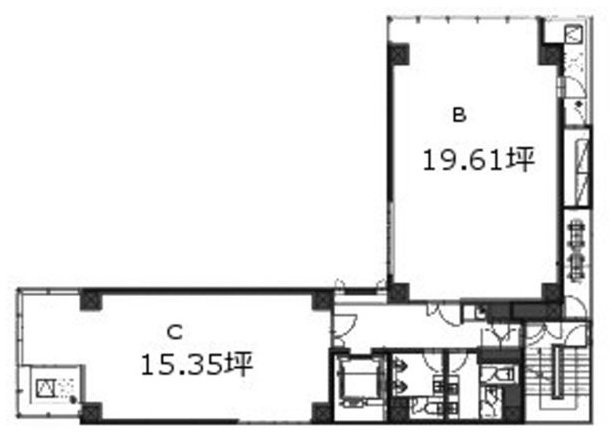 ACN京橋ビル902 間取り図