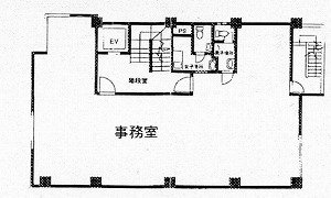 昇立ビル5F 間取り図