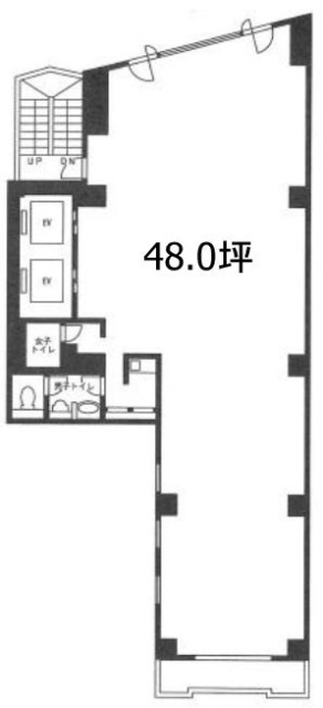 マガジンハウス六本木ビル7F 間取り図