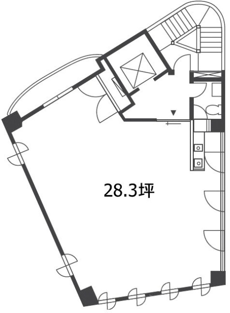 FLOOR&WALLS中野坂上3F 間取り図