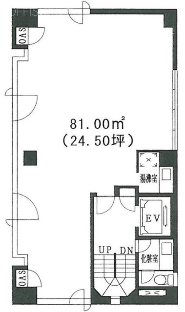 GEMINI-ONE2F 間取り図