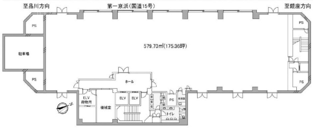 大東京ビル8F 間取り図