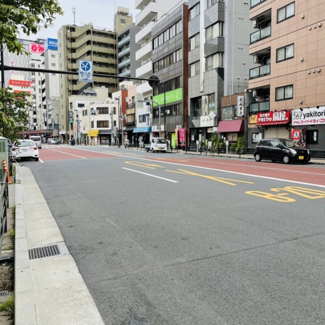 宮後ビル ビル前面道路