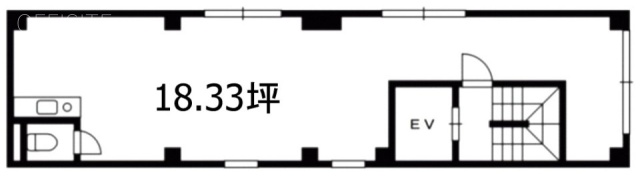 共同ビル新八重洲口4F 間取り図