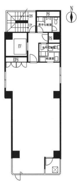 老川ビル3F 間取り図
