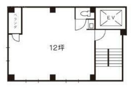 飯泉ビル3F 間取り図