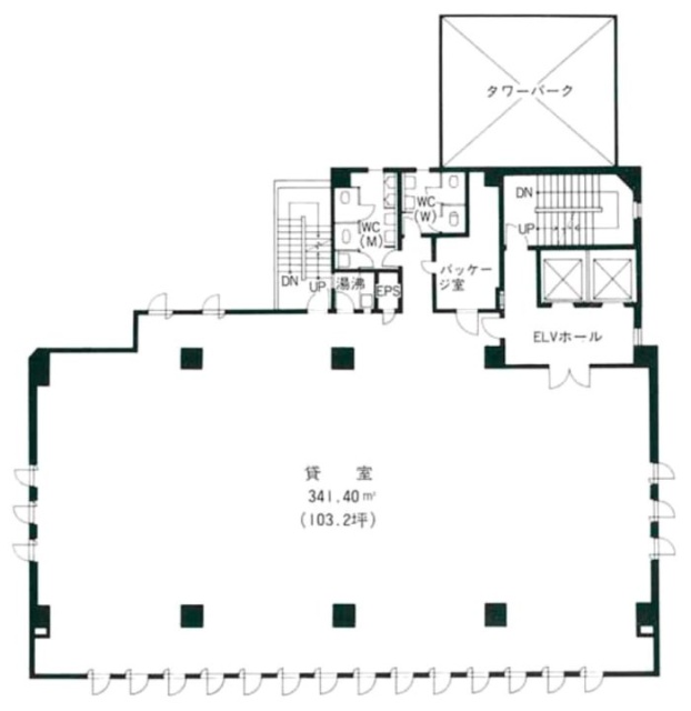 朝日生命葛飾ビル6F 間取り図