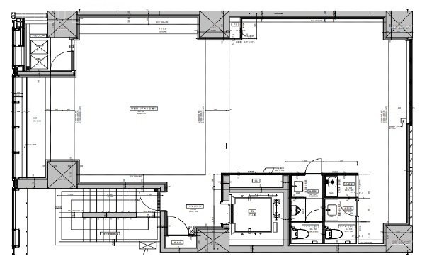TH西新宿ビル3F 間取り図