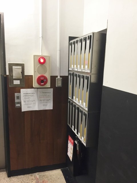 新末広ビル 郵便受け
