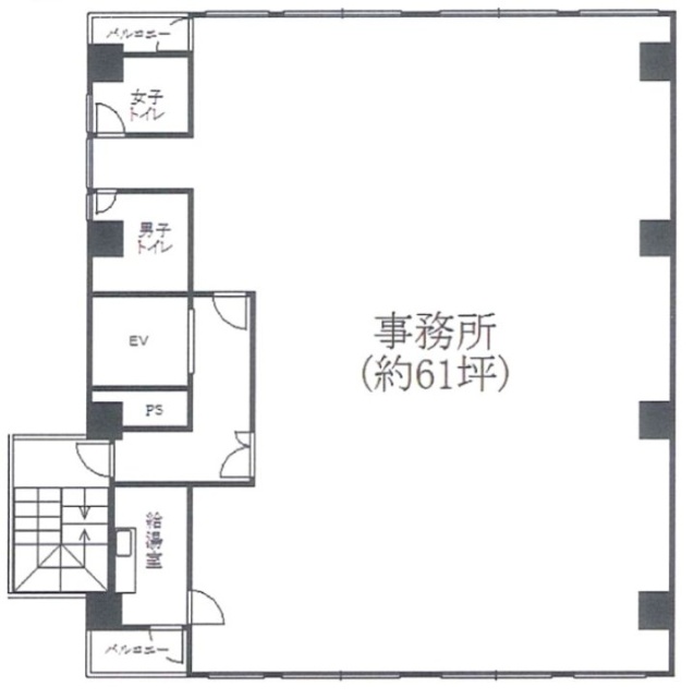 小宮ビル5F 間取り図