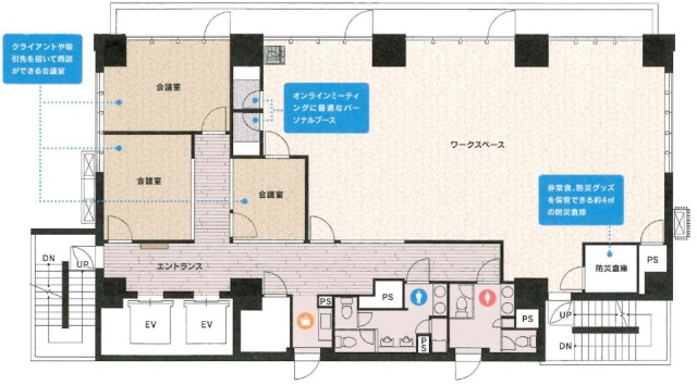 コエル渋谷二丁目3F 間取り図