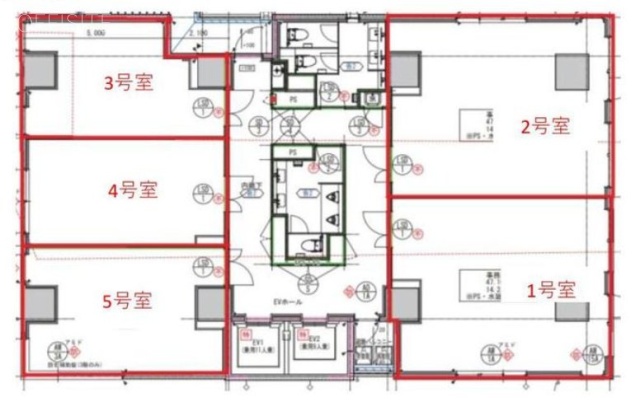 東京中央ビル5 間取り図