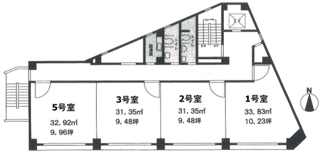 小黒ビル405 間取り図