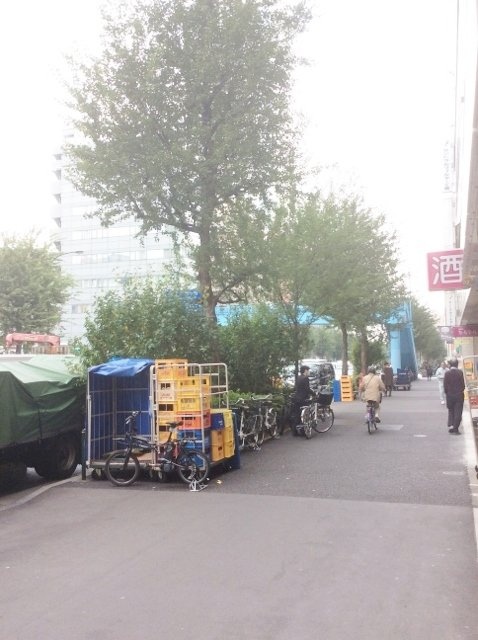 新宿石井ビル ビル周辺道路