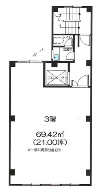 八千代ビル3F 間取り図