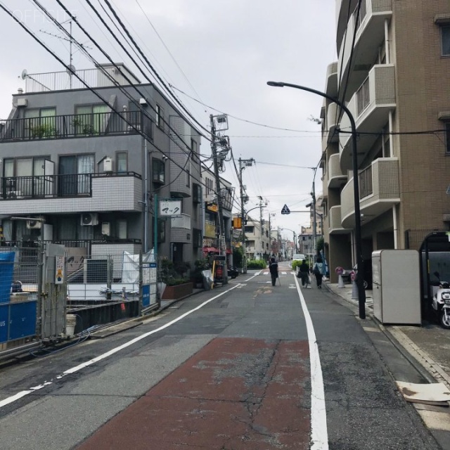 ビラージュ笹塚Ⅲ ビル前面道路