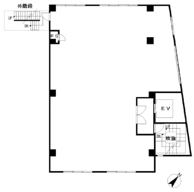 東洋化学商会ビル3F 間取り図