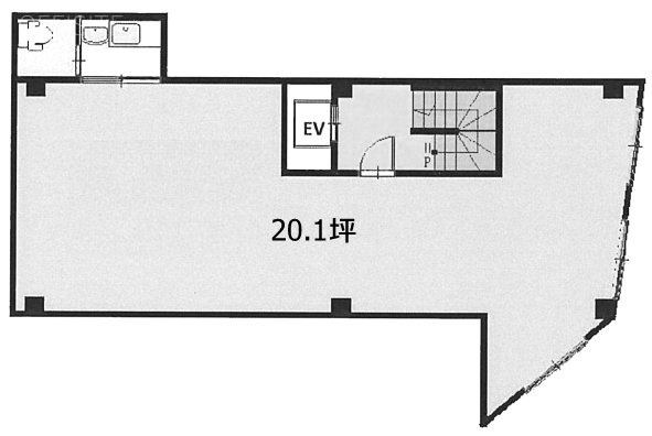 門前仲町S&Sビル2F 間取り図