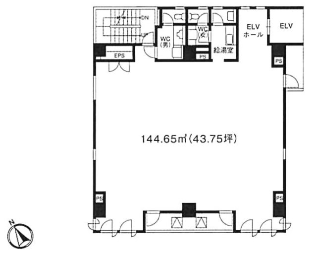 U base浅草橋3F 間取り図