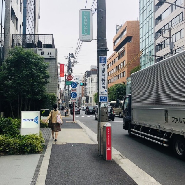 (仮)アイサワビル ビル前面道路