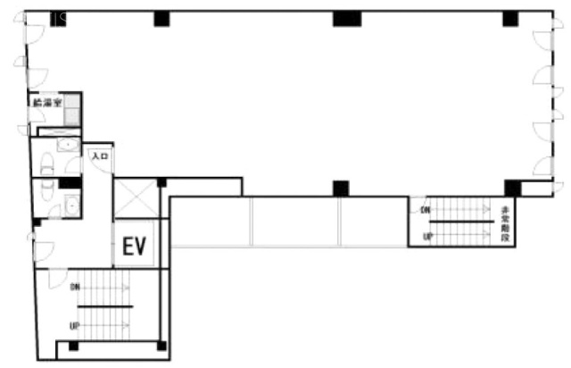 奥山ビル2F 間取り図