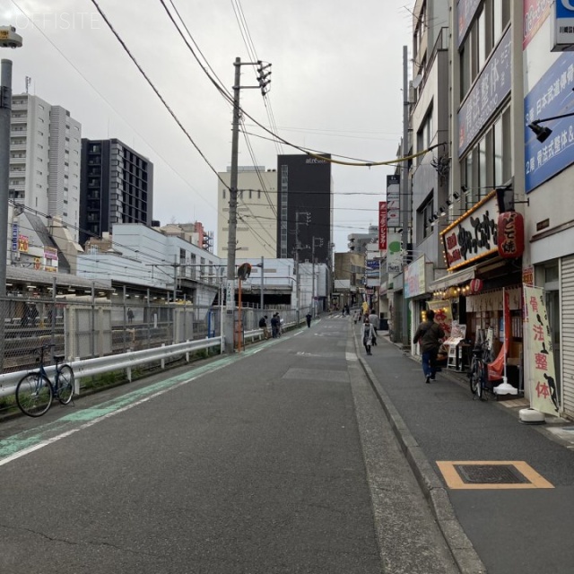 もみぢやビル ビル前面道路