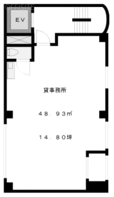 木下ビル2F 間取り図