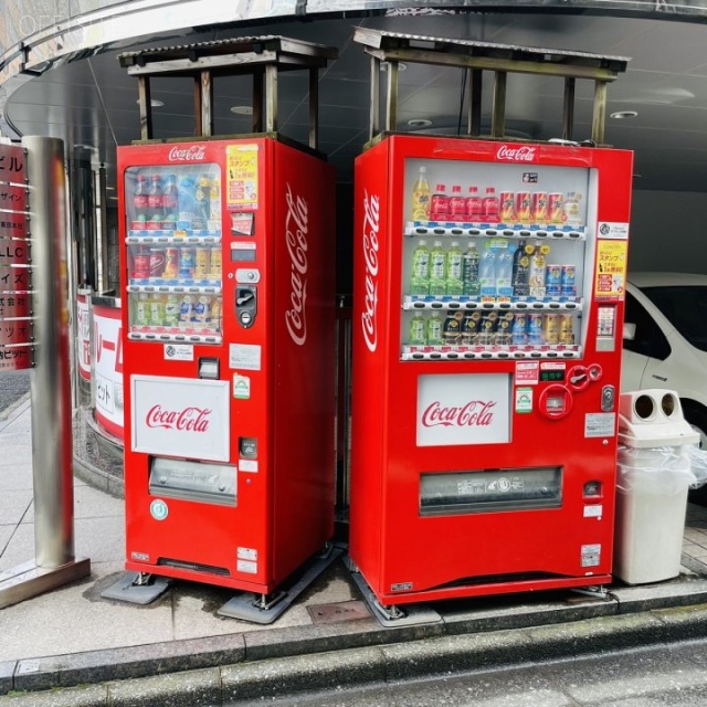 芝マツオビル 自動販売機