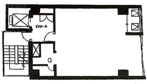 トウセン小舟町ビル2F 間取り図