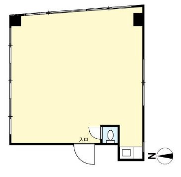 外山ビル5F 間取り図
