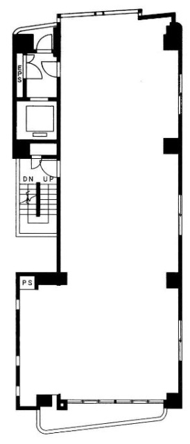 桃花源ビル5F 間取り図