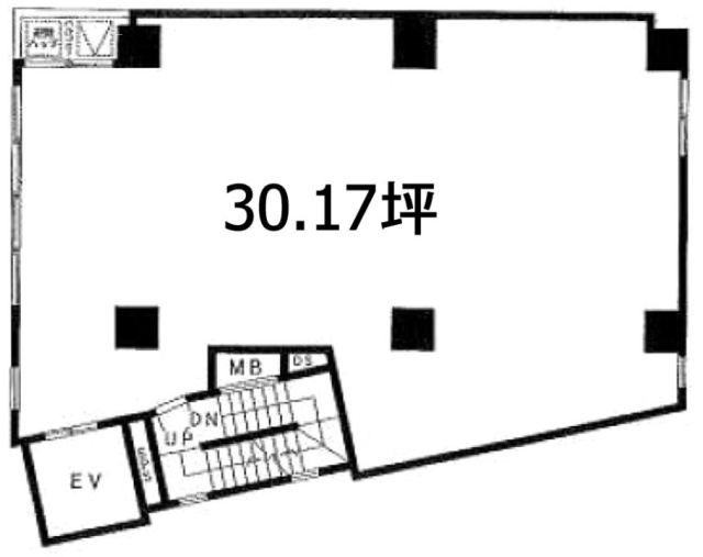 地研ブリューエンビル3F 間取り図