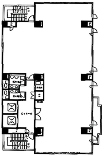 苔香園ビル4F 間取り図