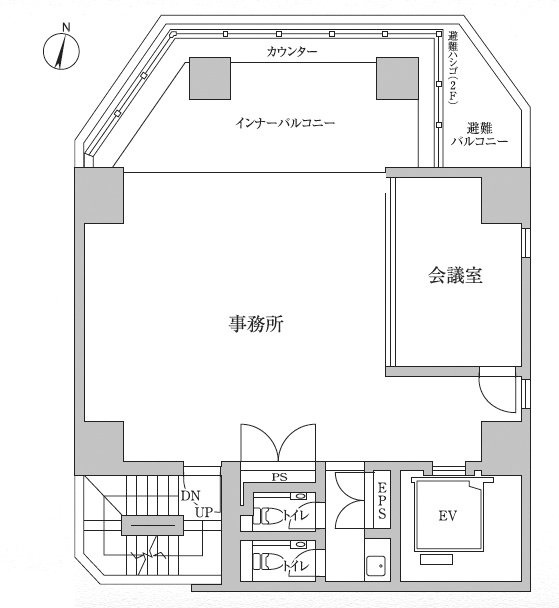 CIRCLES平河町6F 間取り図