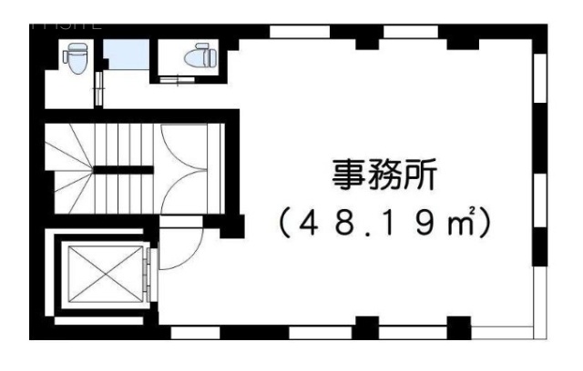 Z CUBE後楽園2F 間取り図