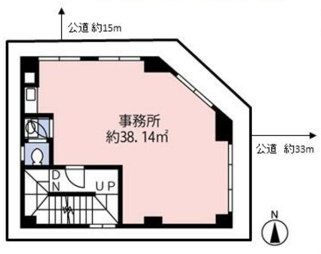 マエダビル3F 間取り図