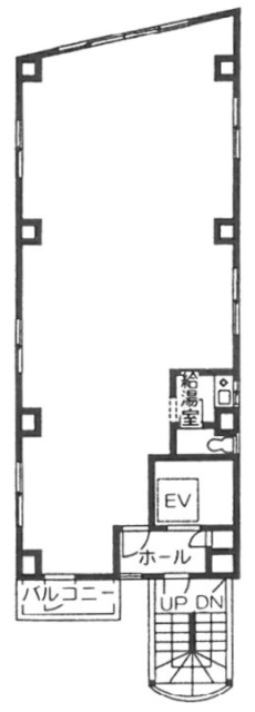 エスポワール・オチアイビル2F 間取り図